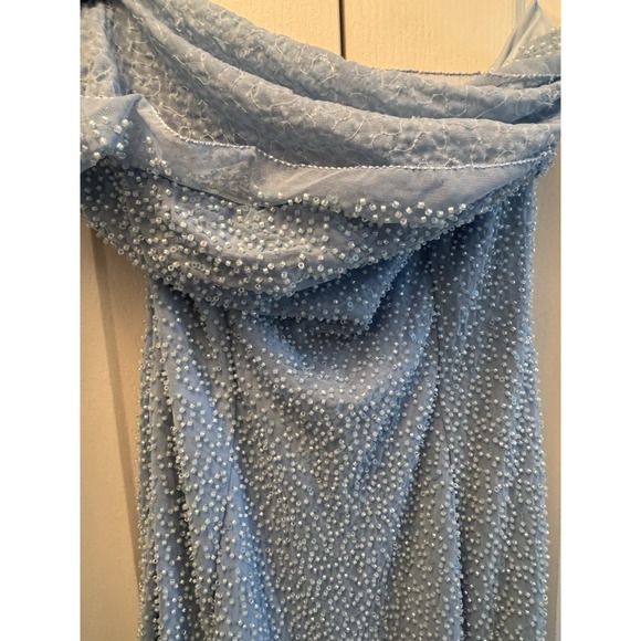 Oh Polly Blue Maxi Dress - Picture 3 of 9